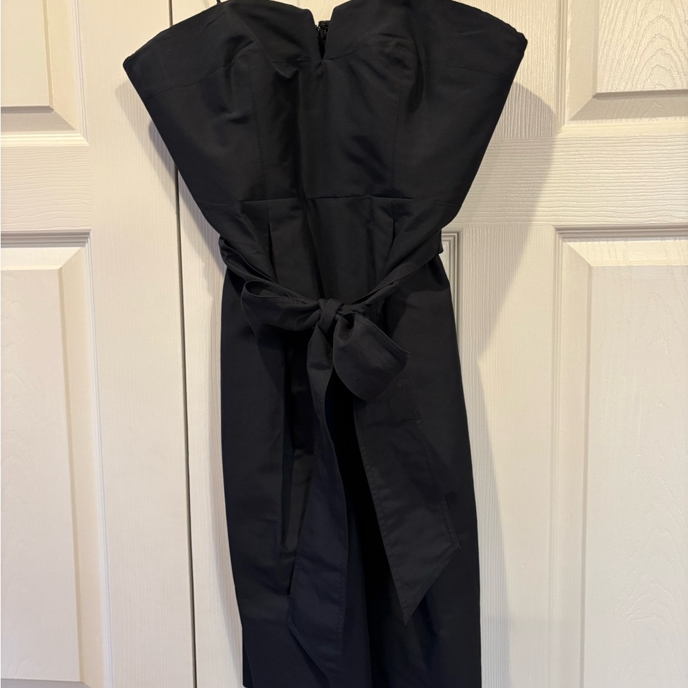 J. Crew Black Strapless Cocktail Dress with removable Waist Tie NWOT
Never Worn